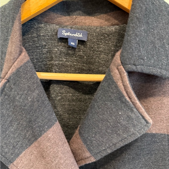 Splendid Striped Peacoat Jacket XS | Preppy Academia Whimsigoth - Picture 4 of 5